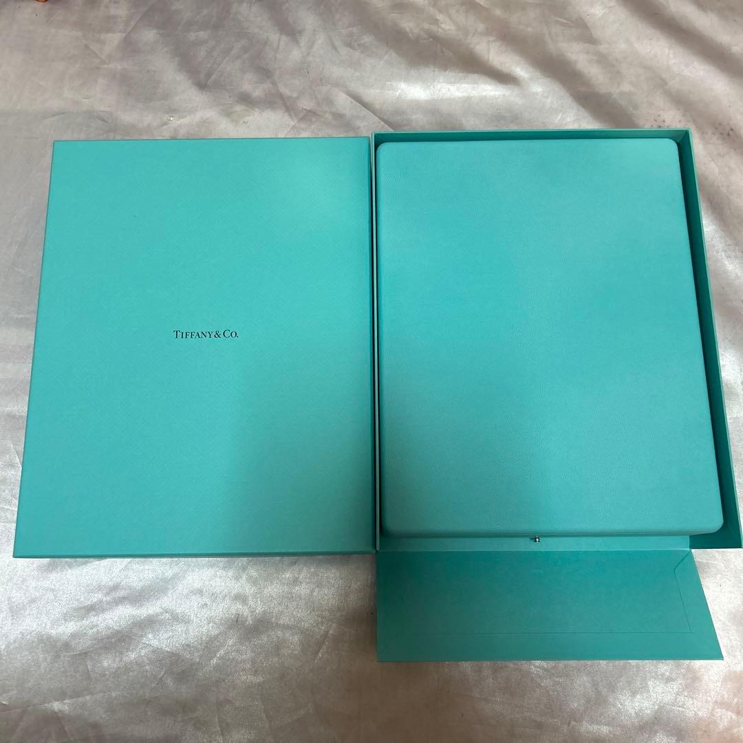超特大ティファニーTiffany & Co. ターコイズブルー アクセサリー空箱