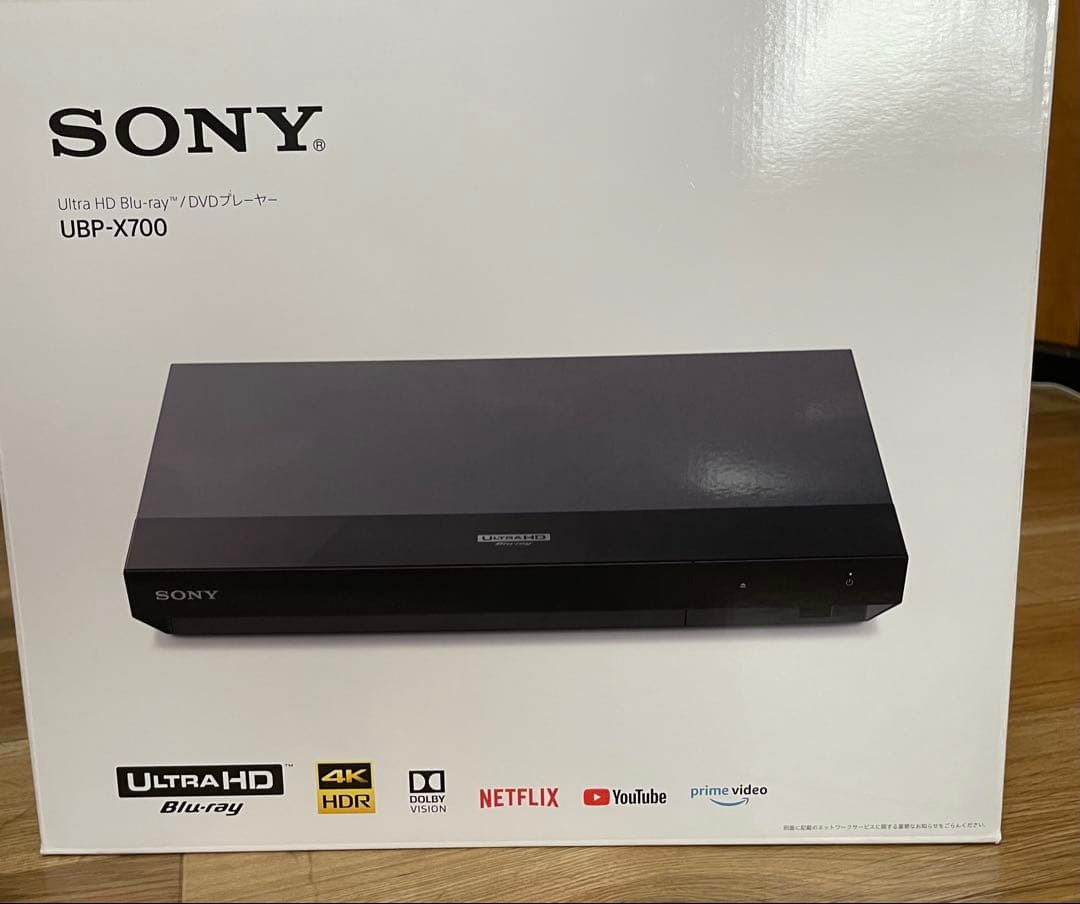 SONY UBP-X700 ブルーレイプレーヤー