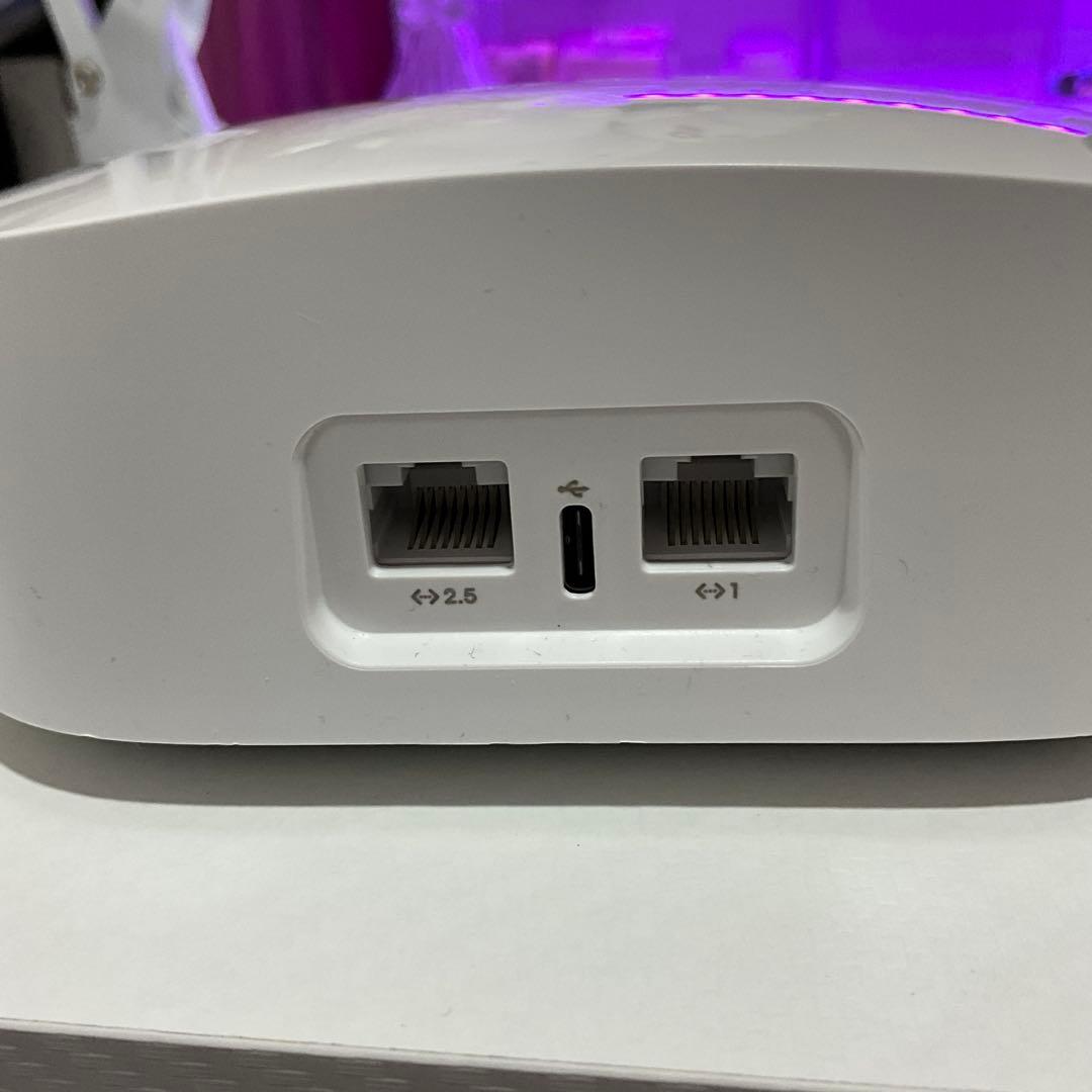 eero ルーター ホワイト/パープル