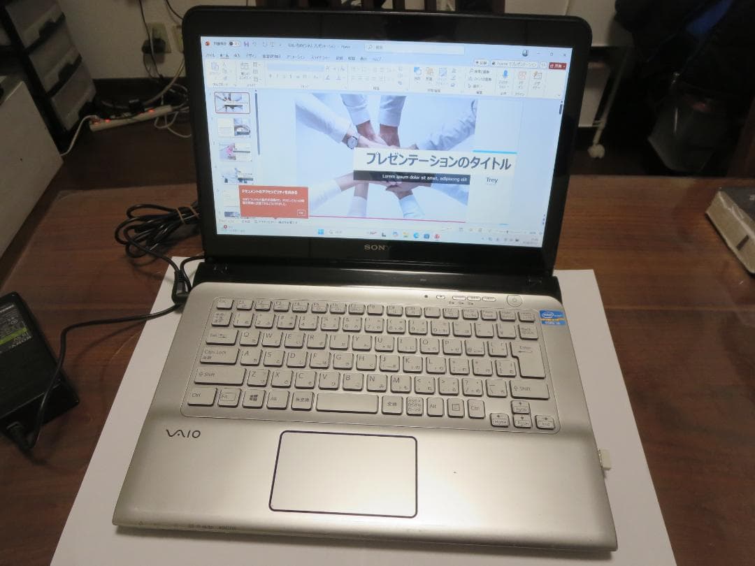 良好 VAIO SVE14A39 ブルーレイi5 /8GB/SSD/Win11