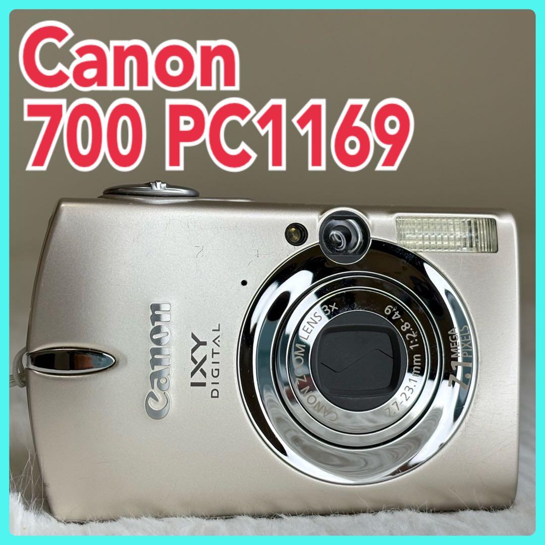 Canon カメラ　IXY 700 PC1169 充電器　箱 コンデジ　動作品
