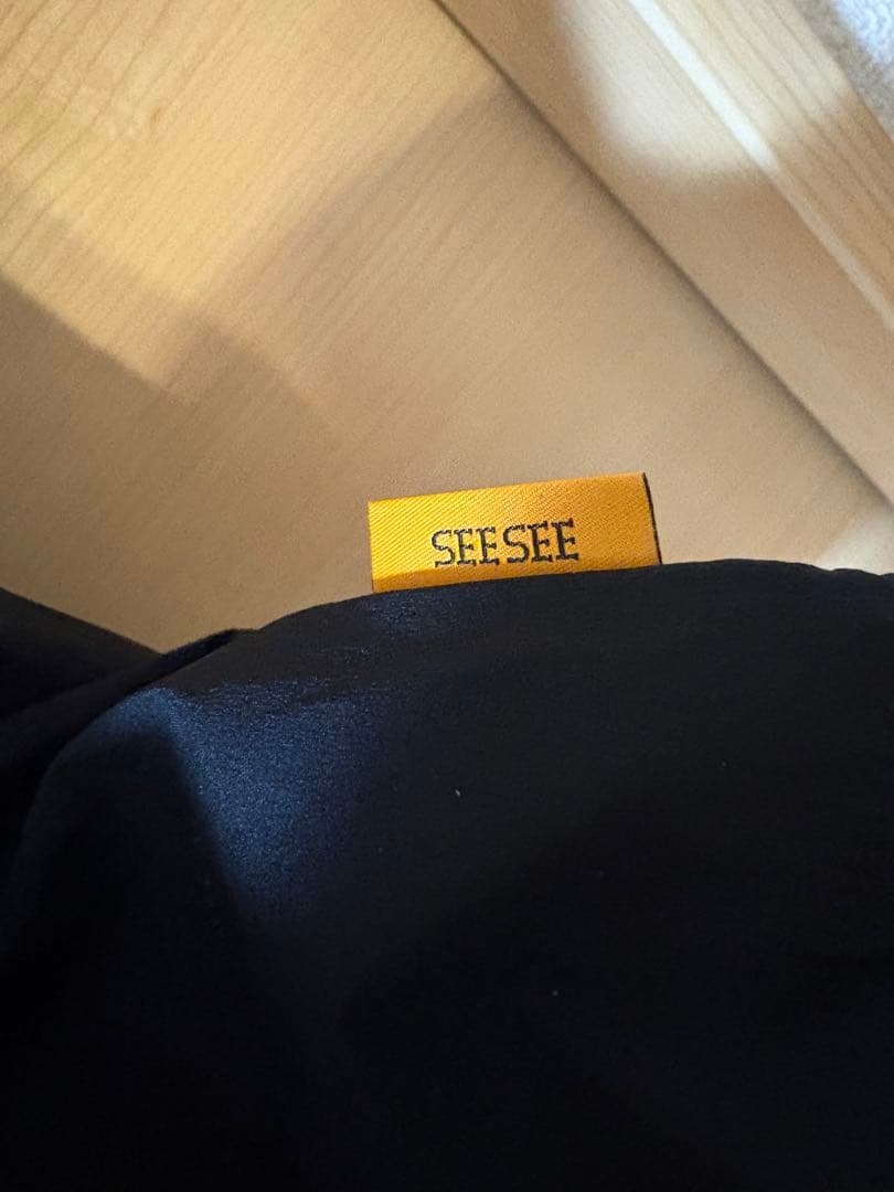 新品 SEESEE-9000 ブラック ナイロンジャケット ブラック