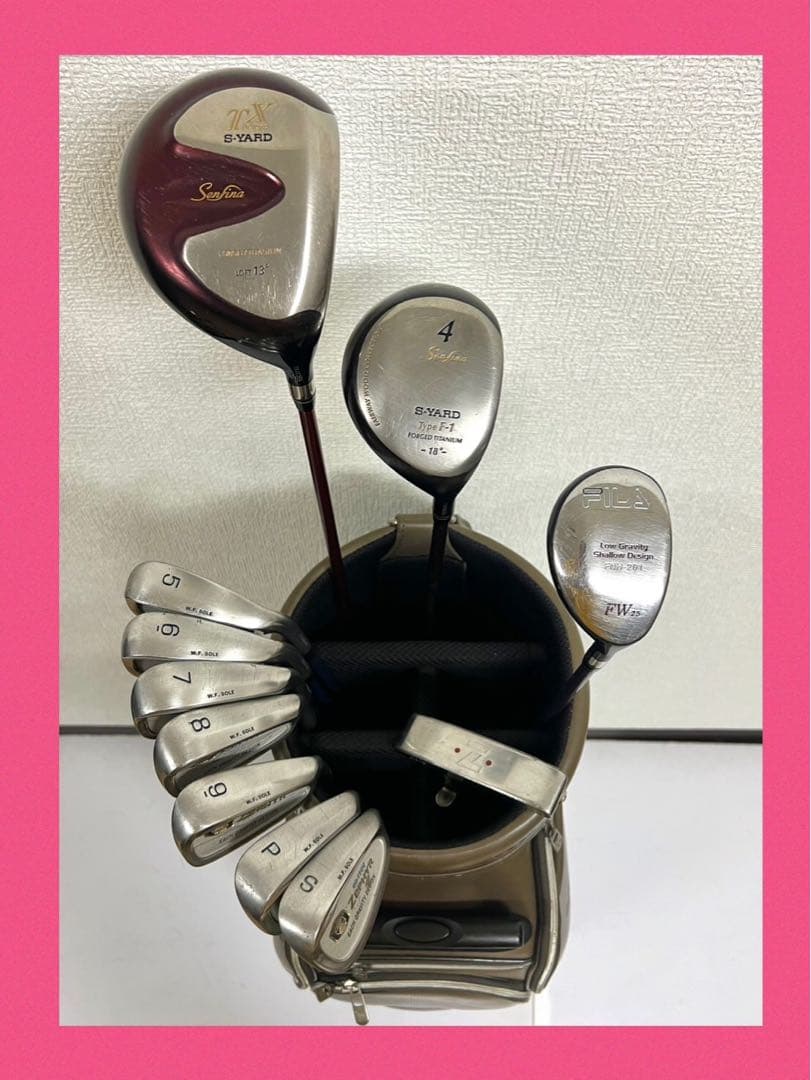 レディース！早い者勝ち！激安ゴルフクラブセット⛳️S-YARD × ミズノ