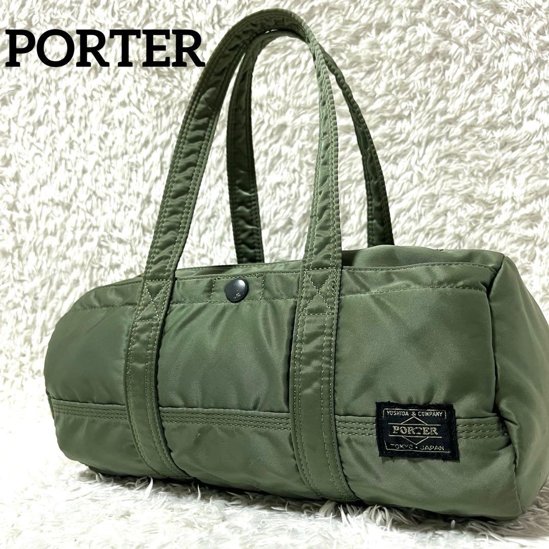 ✨激レア✨PORTER タンカー ハンドバッグ ミニボストン セージ Sサイズ