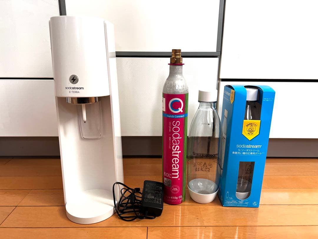 SodaStream E-TERRA 炭酸水メーカー ホワイト