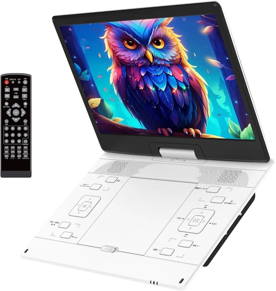 ✨新品✨ポータブルDVDプレーヤー 15.6インチ 6時間連続再生 大画面