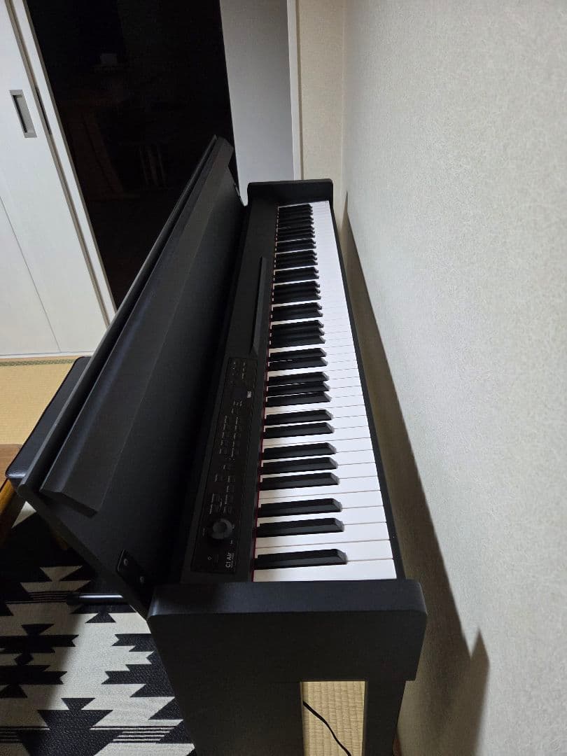 KORG C1 Air 黒色電子ピアノ 椅子付き