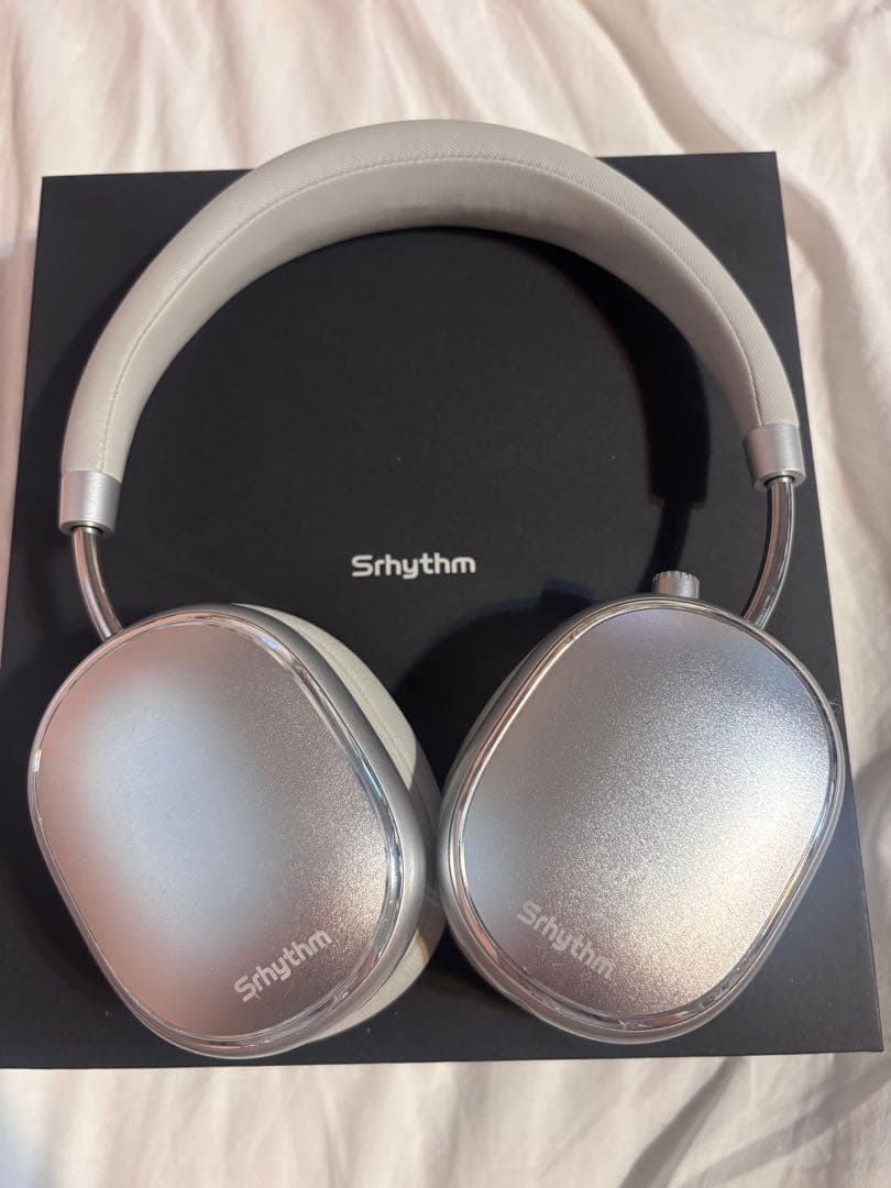 Srhythm ワイヤレスヘッドホン シルバー