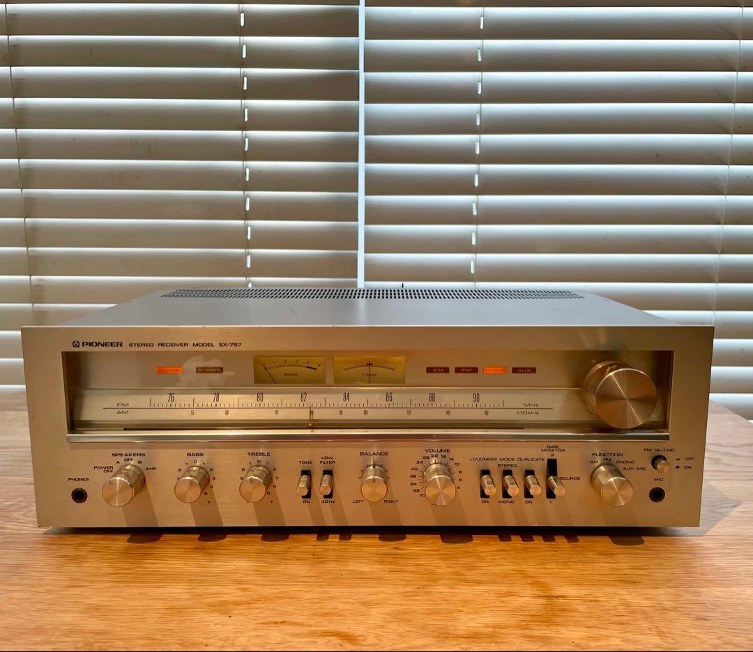 PIONEER SX-757 ステレオレシーバー