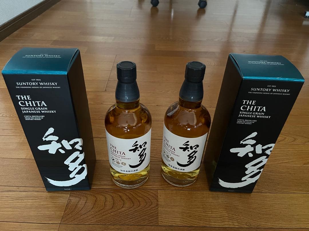 知多　シングルグレーンウイスキー 700ml 2本セット