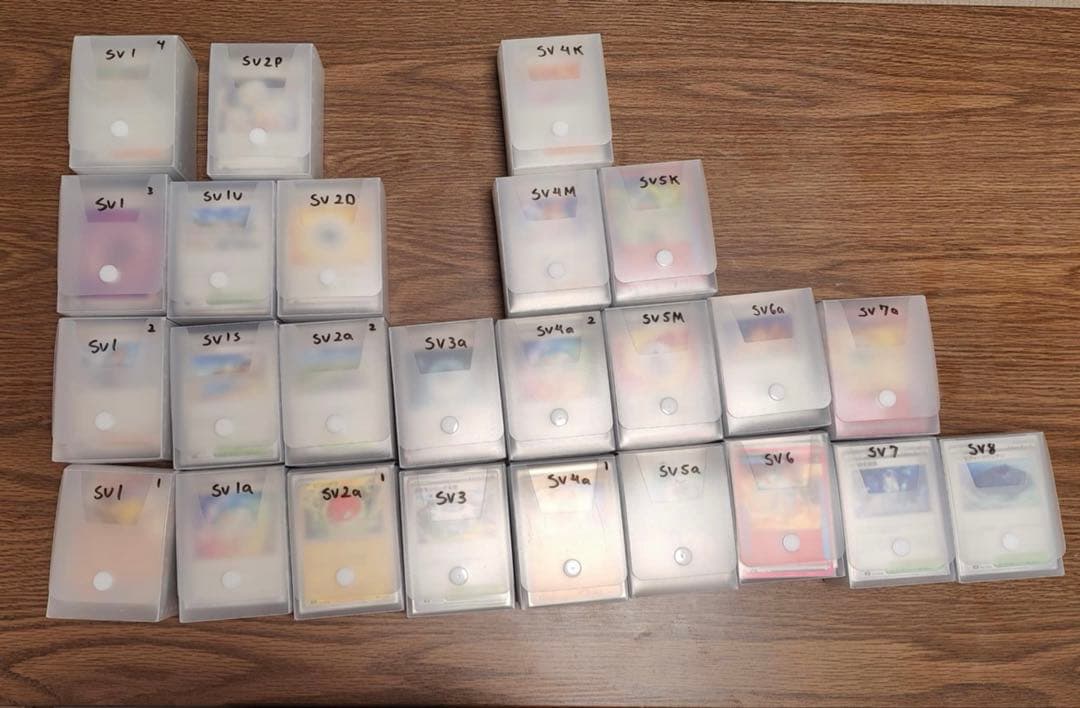 ポケモンカード　スカーレットバイオレット　コンプリート基本セットsv1〜sv8