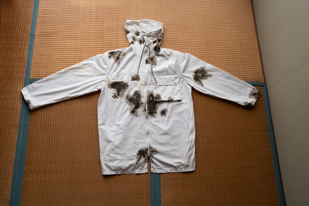 80s ドイツ軍　スノーカモパーカー