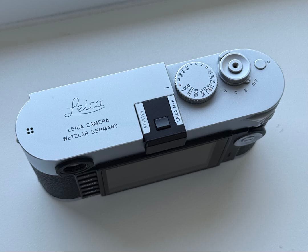 極美品 ライカ M-P typ240 シルバークローム Leica M-P