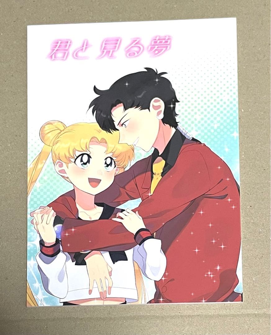セーラームーン同人誌　星野光×月野うさぎ　星うさ　セーラースターズ