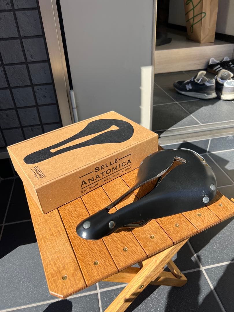 パーツ *SELLE ANATOMICA* X1 leather saddle