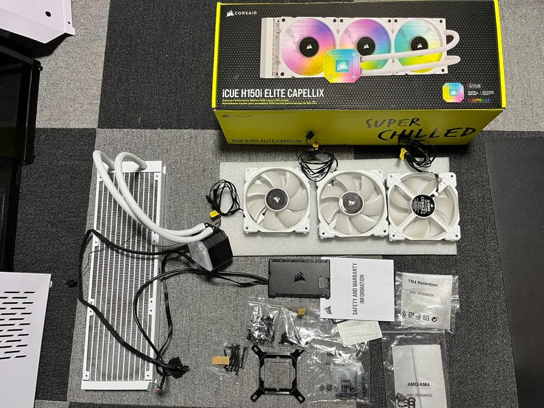 PC用ファン・クーラー Corsair iCUE H150i ELITE CAPELLIX