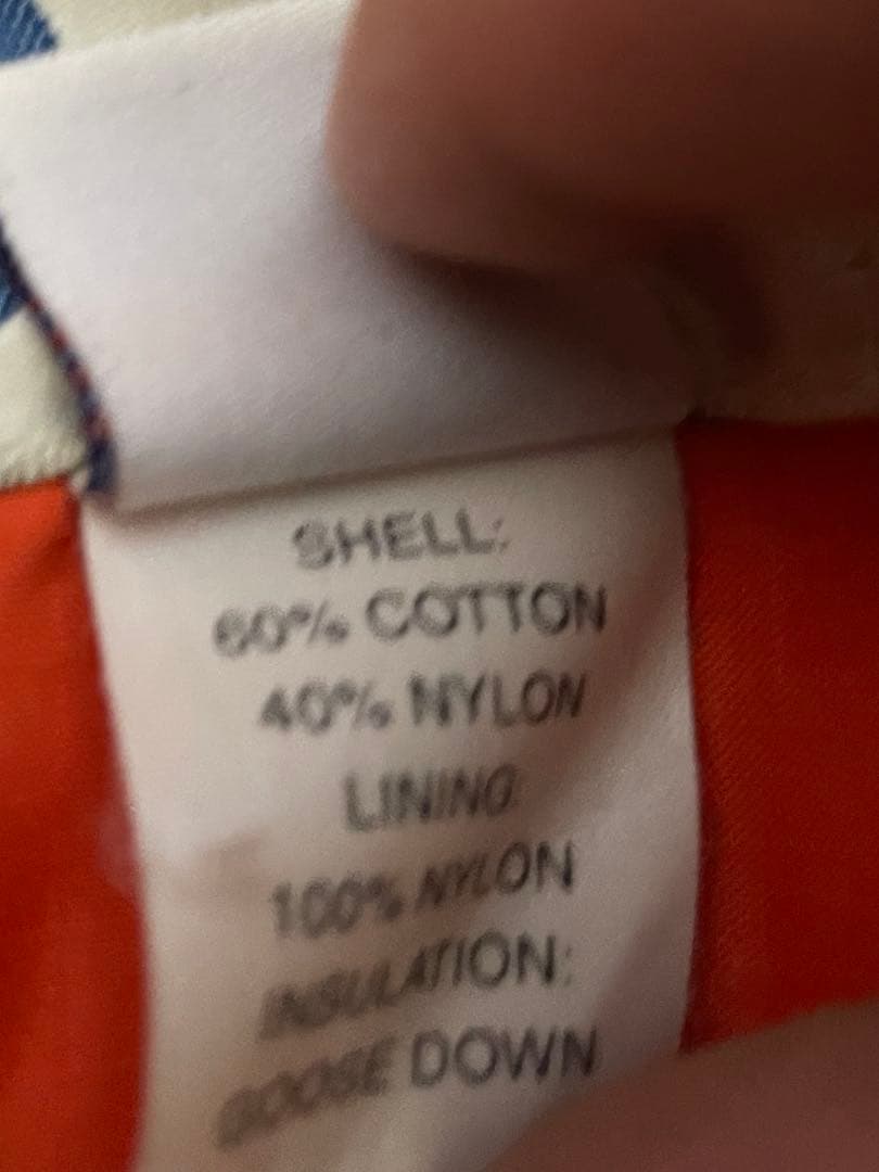 希少アメリカ製 クレセントダウンワークス ダウンベスト Lサイズ ネイビー