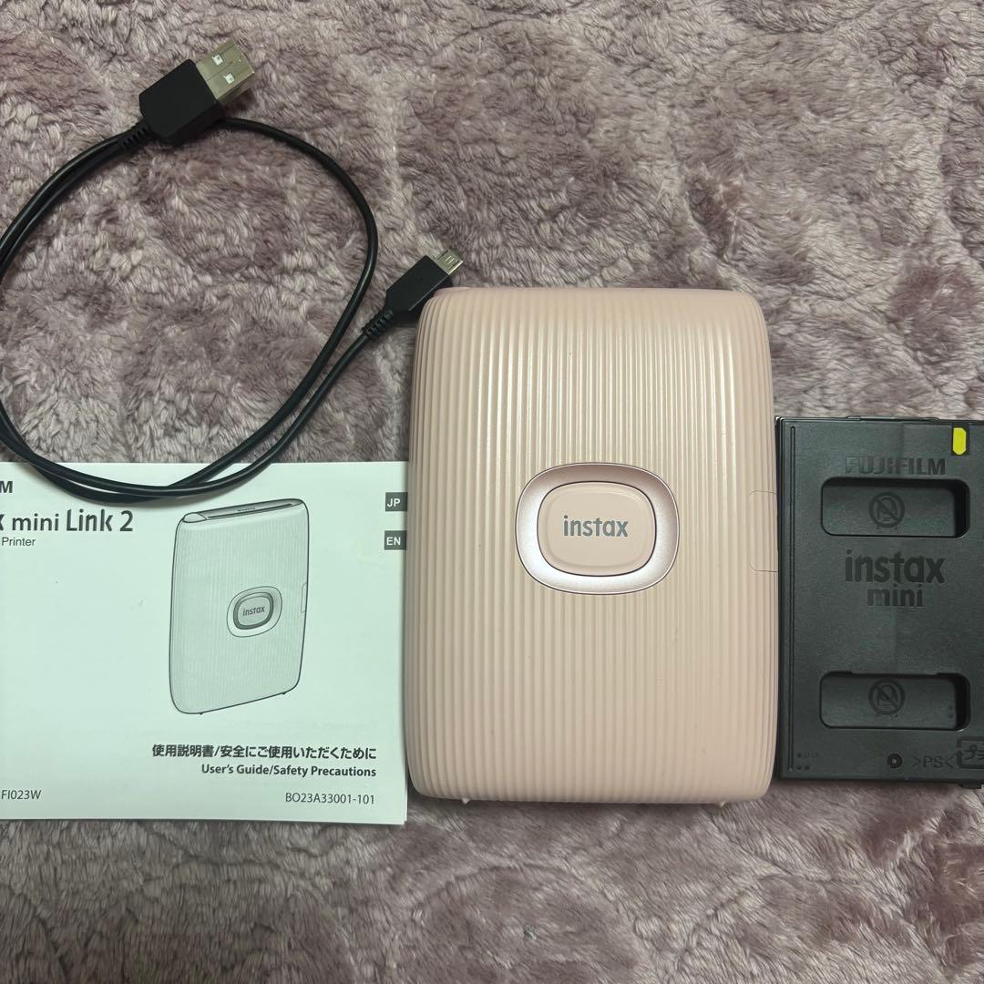 その他 FUJI FILM instax mini LINK 2 SOFT PINK