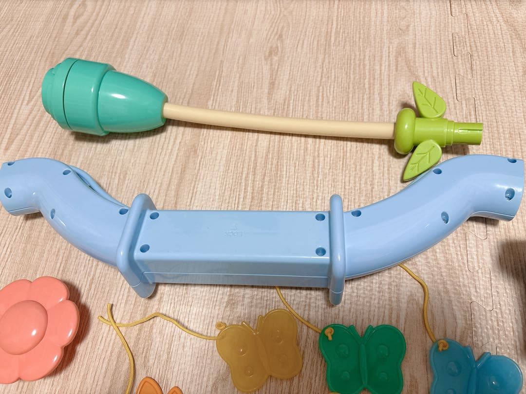 【美品】プーメリー くまのプーさん 6WAYジム おもちゃ付き