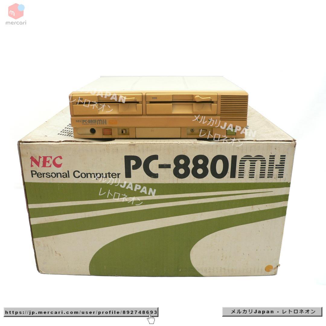 NEC PC-8801MH パソコン フルメンテナンスFDD OK！動作品