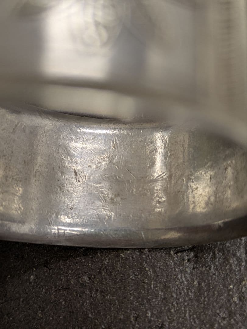 タイ　カレン族シルバー　バングル ●写真訂正　重さの写真再度ご確認、最後まで。