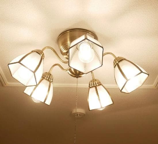 村上工作所：5灯シャンデリア：神戸マザーズランプ