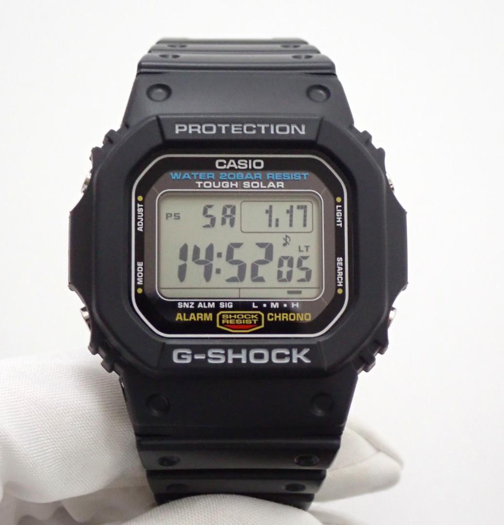 美品 CASIO G-SHOCK G-5600UE-1JF ソーラー 国内正規品