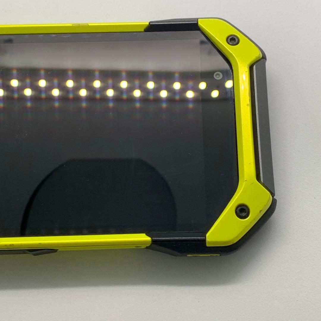 京セラ TORQUE 5G KYG01 イエロー SIMフリー au タフネス