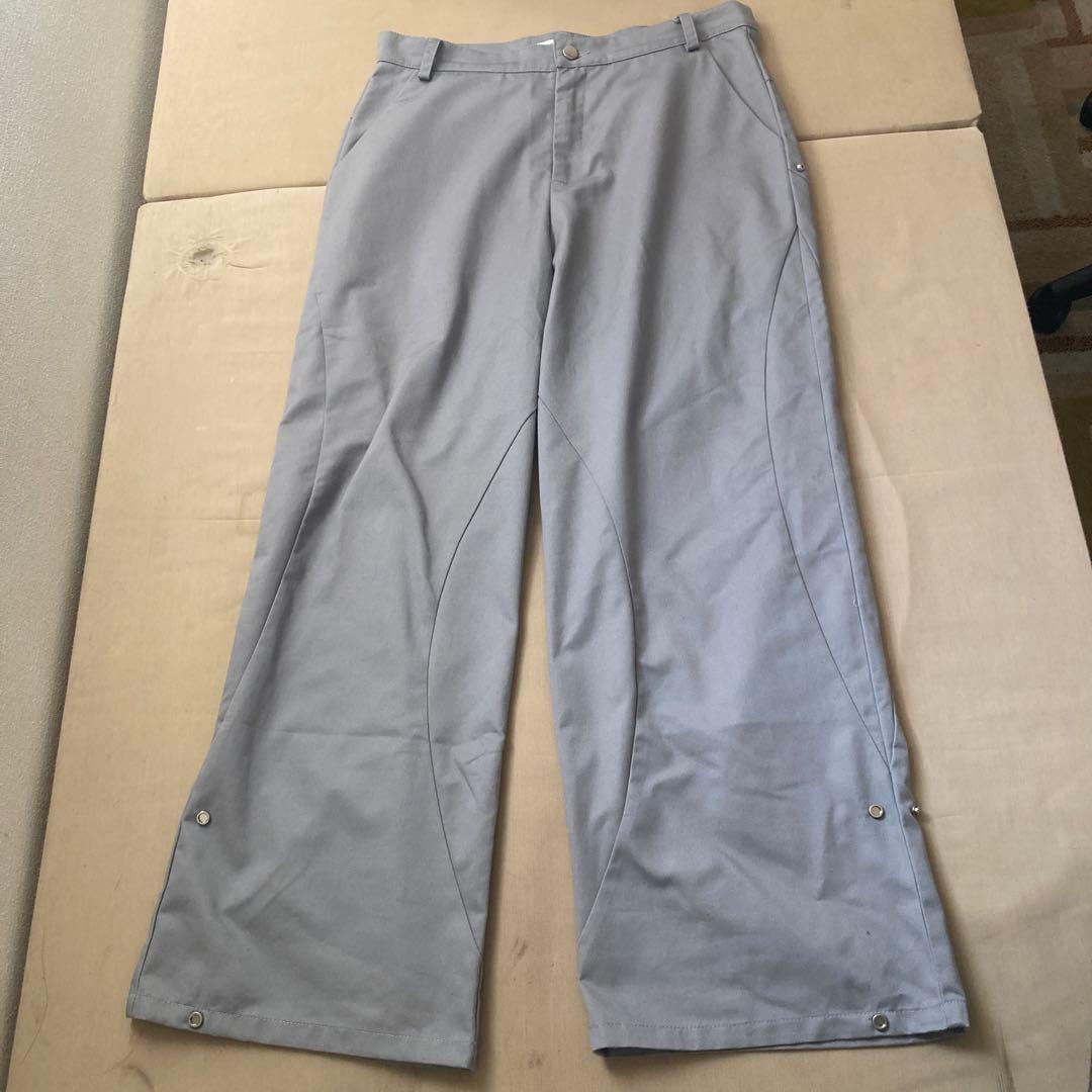 パンツ TROUSERS-02 (GREY) FLOW AUTHOR RATION