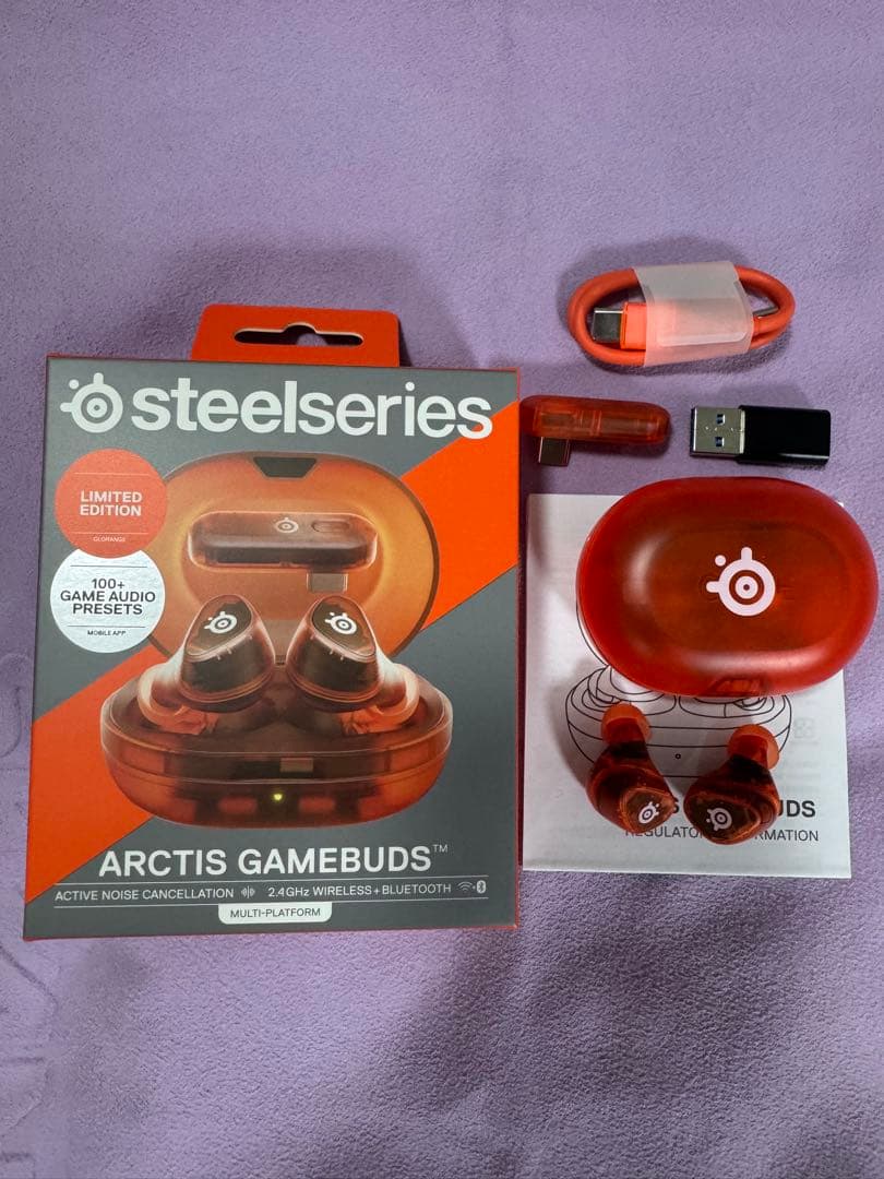 イヤホン Arctis GameBuds Glorange SteelSeries