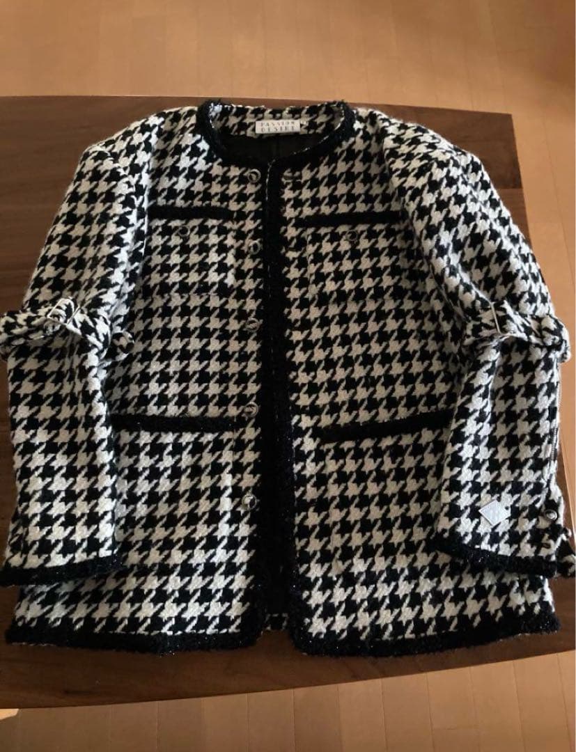 ジャケット・アウター el conductorH MIXED TWEED BONDAGE JKT