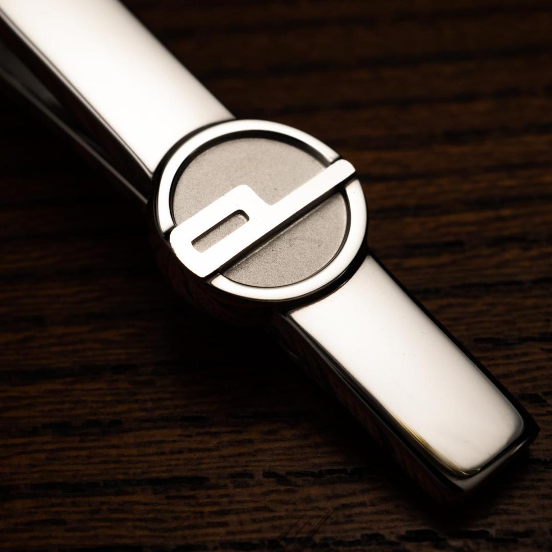 【英国王室御用達】箱あり Dunhill シルバー925 ネクタイピン ダンヒル