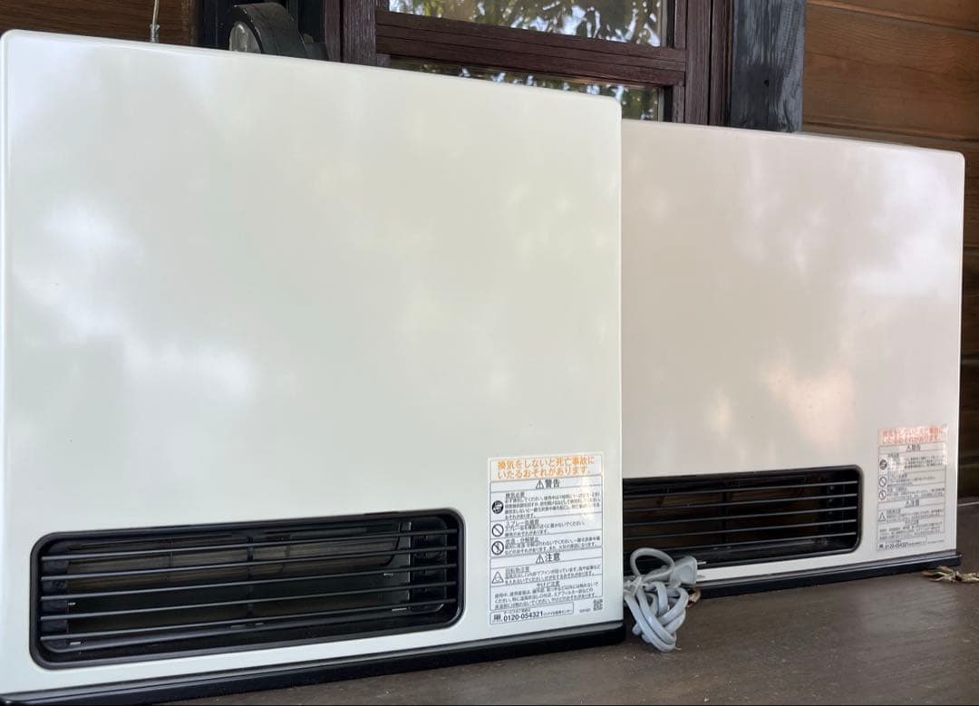 状態良 ⭐︎ リンナイ ストーブ ガスファンヒーター2台セット