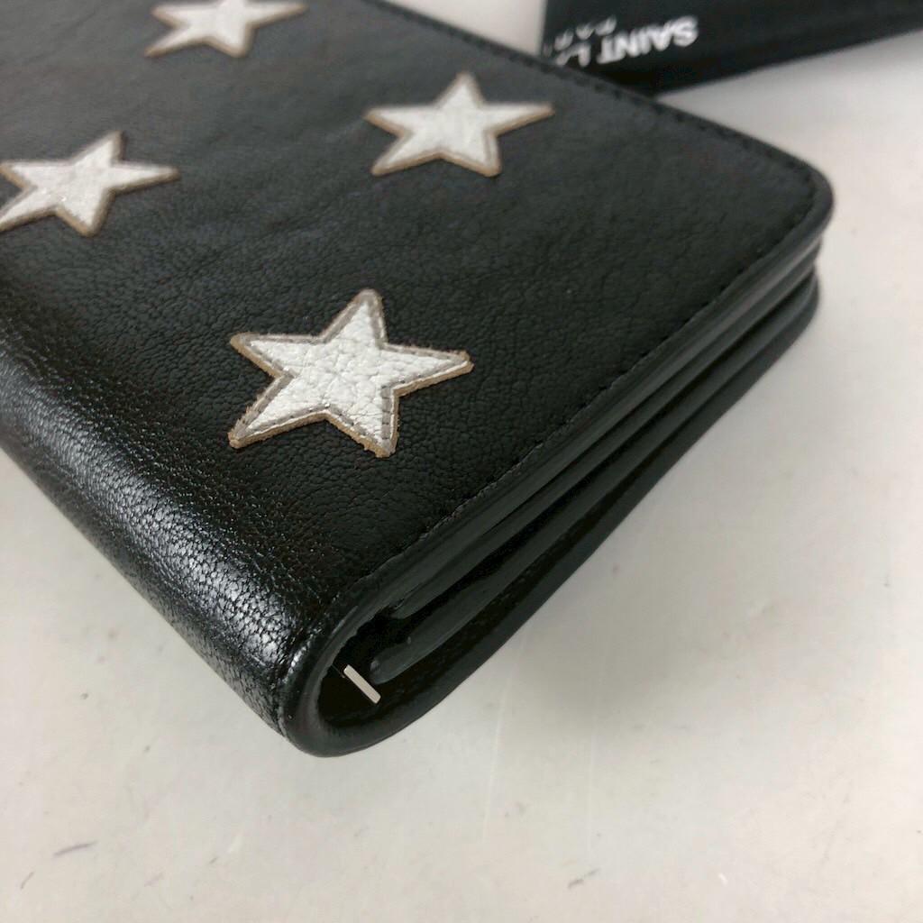 SAINT LAURENT PARIS スタースタッズ チェーンウォレット