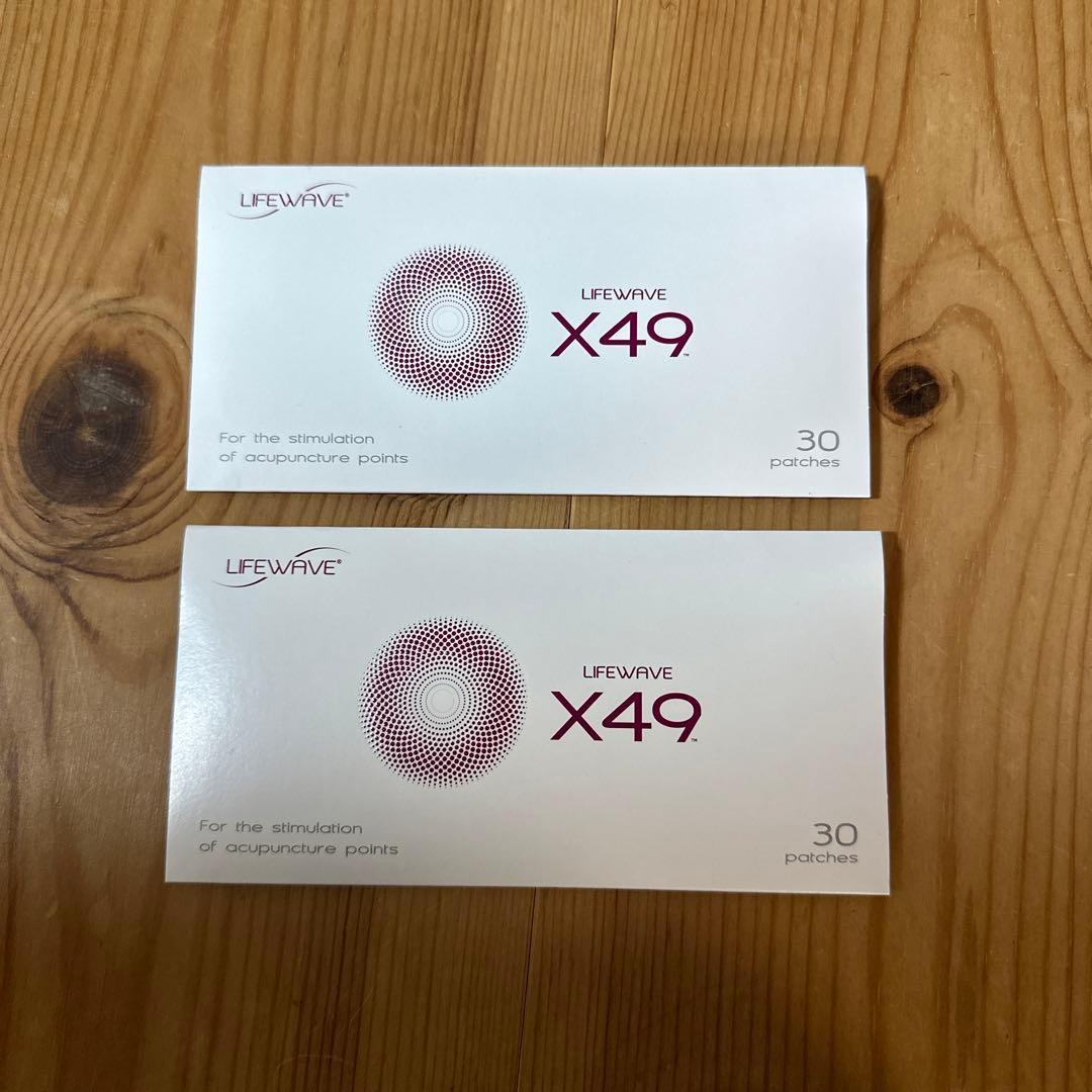 新品未使用　LIFE WAVE X49 パッチ 30枚入り　2箱 特価