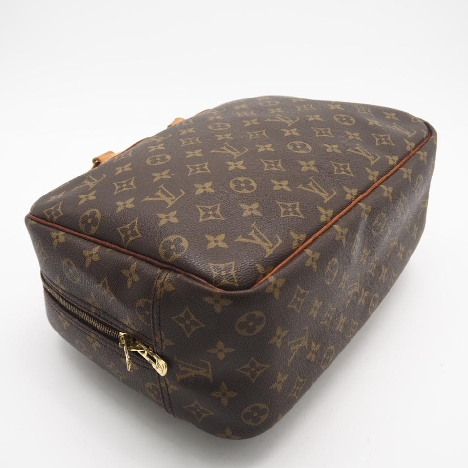 LOUIS VUITTON ハンドバッグ モノグラム ドーヴィル ブラウン 茶