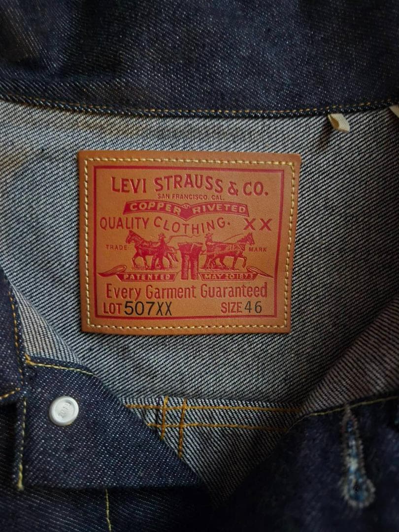 k*m様 新品 LVC 507xx 2st サイズ：46 日本製 Tバック