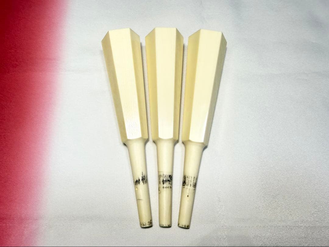 【極上美品】最高級 津軽三味線 糸巻き 八分五厘 太棹 糸巻 三味線 プラチック