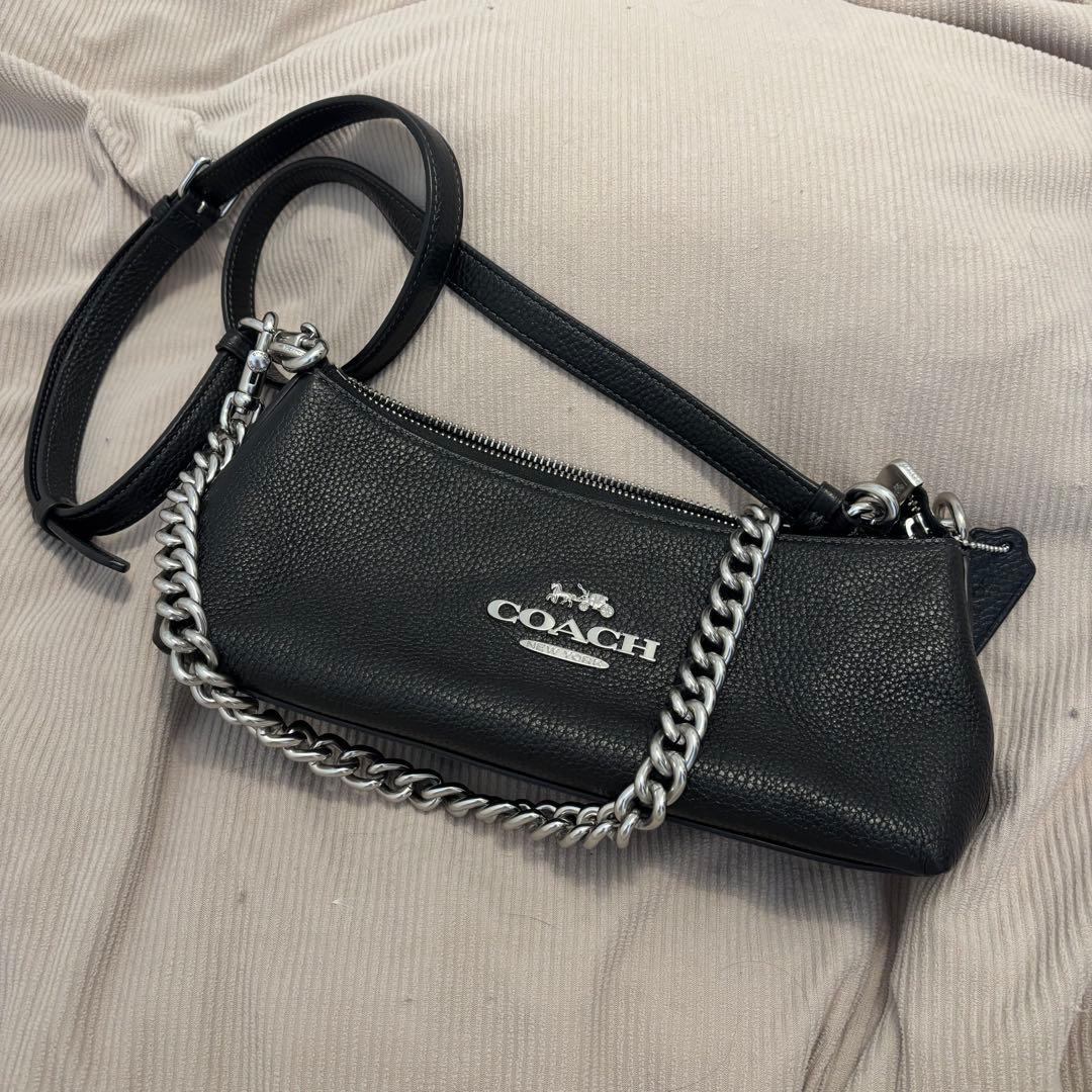 コーチ シャーロット ショルダー バッグ クロスボディ