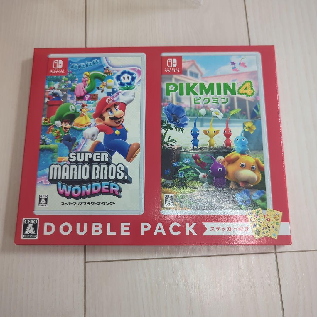 スーパーマリオブラザーズ ワンダー & ピクミン4 ダブルパック