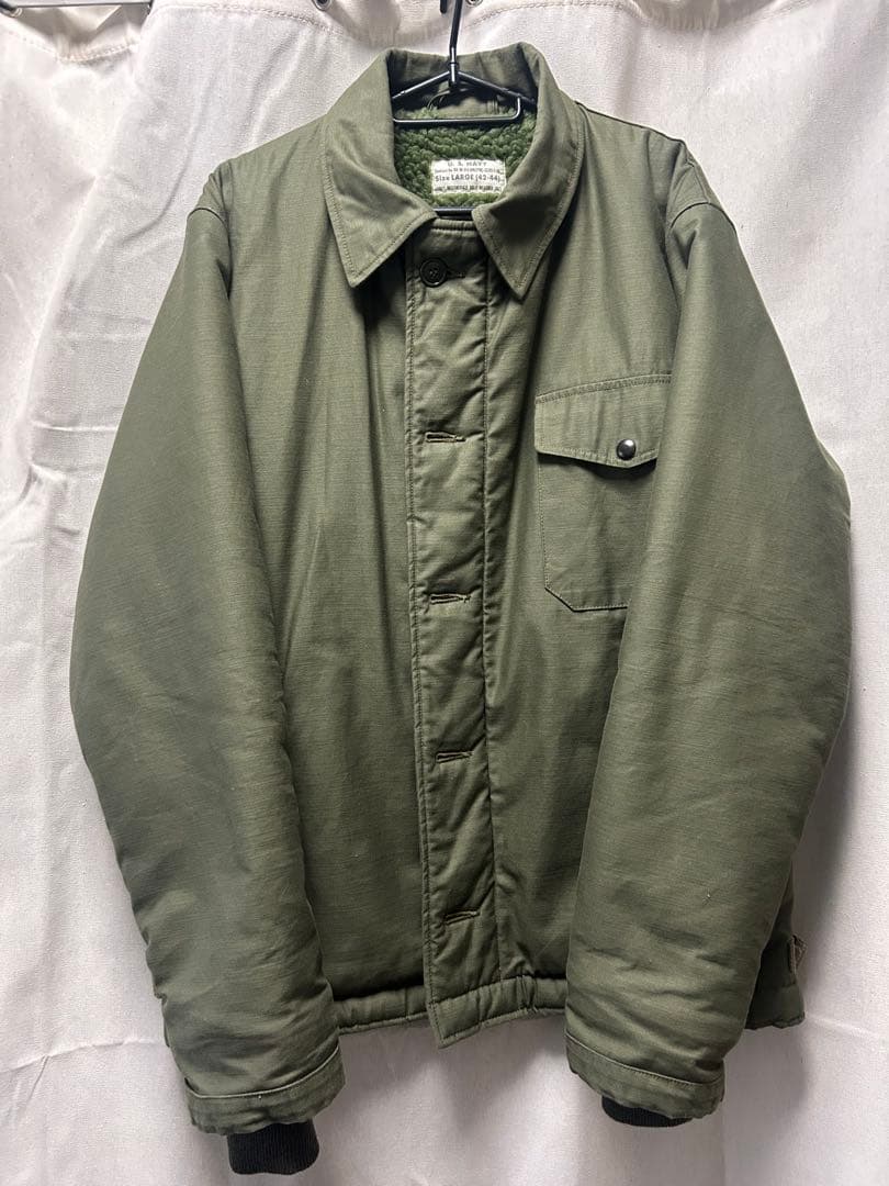 バズリクソンズ　BR14956 A-2デッキジャケット　42-44 Lサイズ