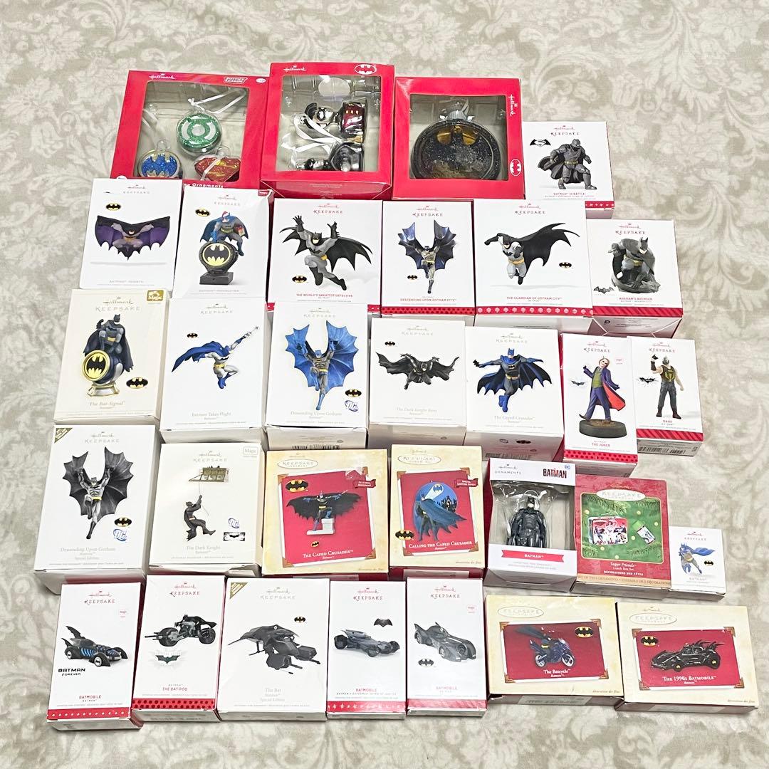 クリスマスオーナメント ホールマーク　バッドマン　まとめ売り　フィギュア