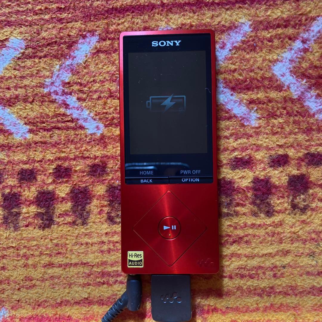 SONY ウォークマン レッド ハイレゾ対応　美品