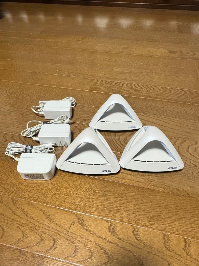 ASUS WiFi ルーター 1300+450M メッシュ Lyra Trio