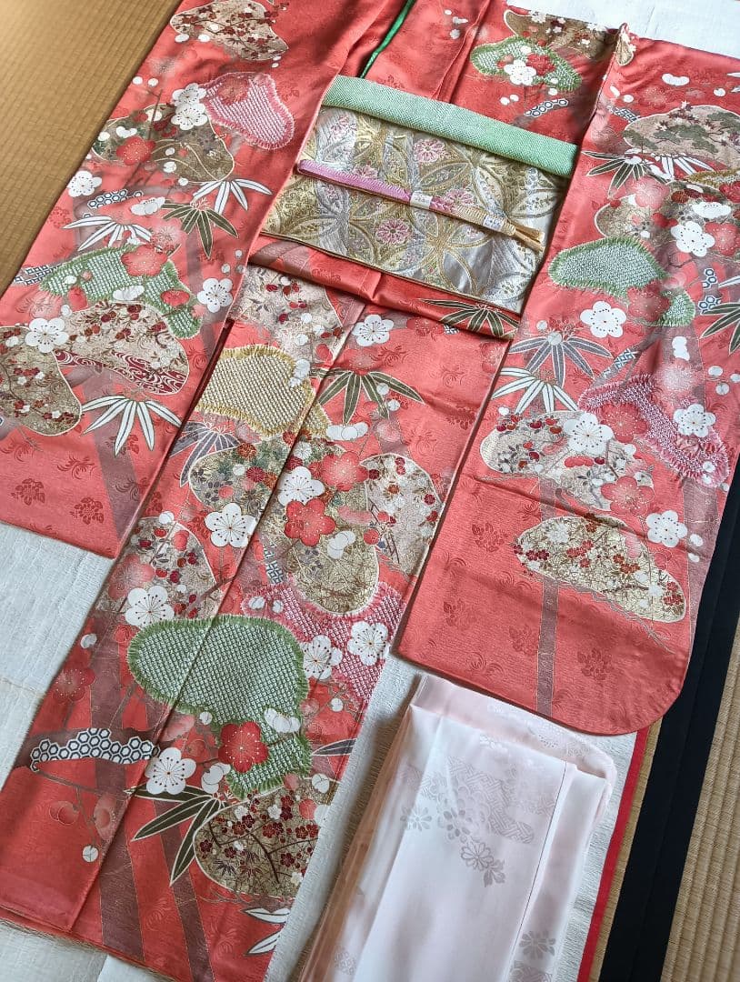 そごう誂　正統派　上質　高級振袖フルセット　川島織物帯　トール169 裄68