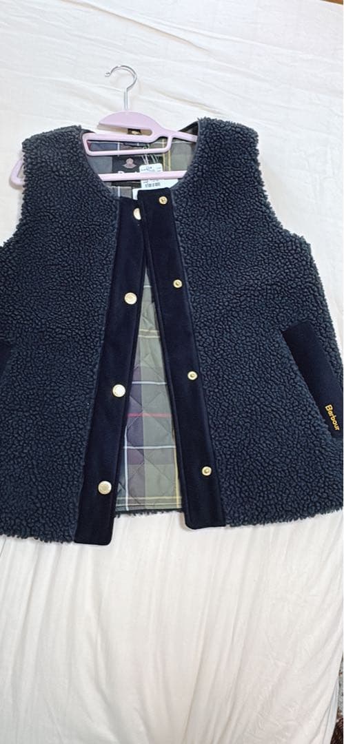 BARBOUR (バブアー) Dulsie ボア ライナー ベスト ジレ