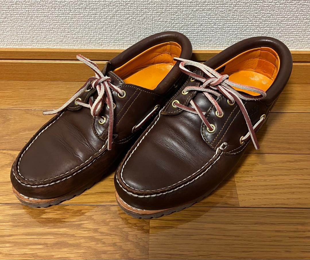 ティンバーランド 3アイレット クラシックラグ(BROWN)