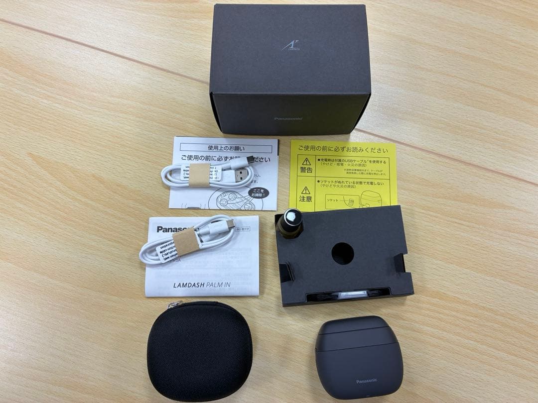 いそ Panasonic ラムダッシュ　 パームイン ES-PV3A-K