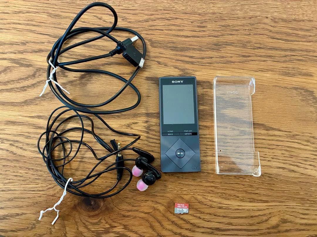 SONY WALKMAN NW-A20 16GB（SDカード・ハードケース付き）