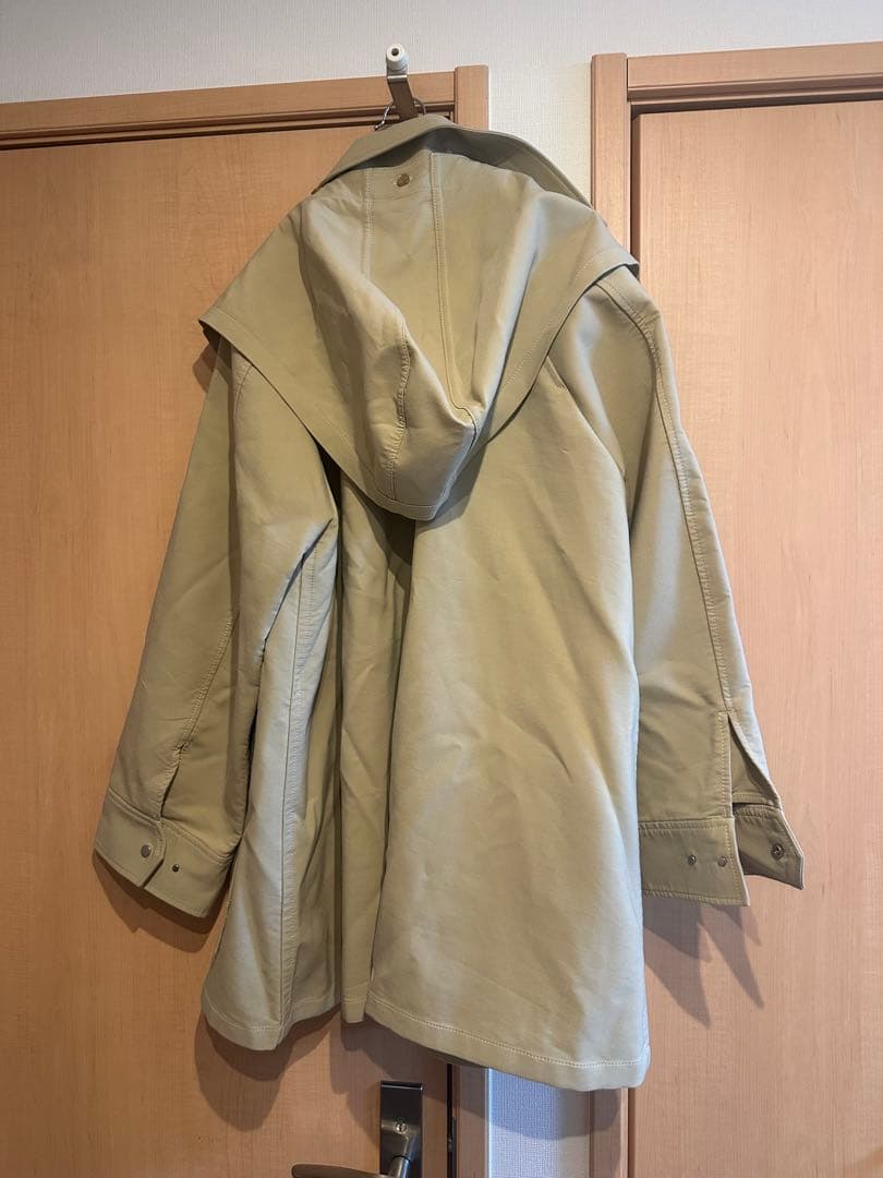 「MOM様」IENA ベージュサイズ38 トリプルクロスフードコート